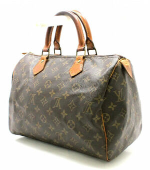 Louis Vuitton Handbag Monogram Boston Speedy Bag Brown